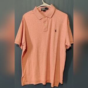 Polo by Ralph Lauren Men's Coral Polo Shirt